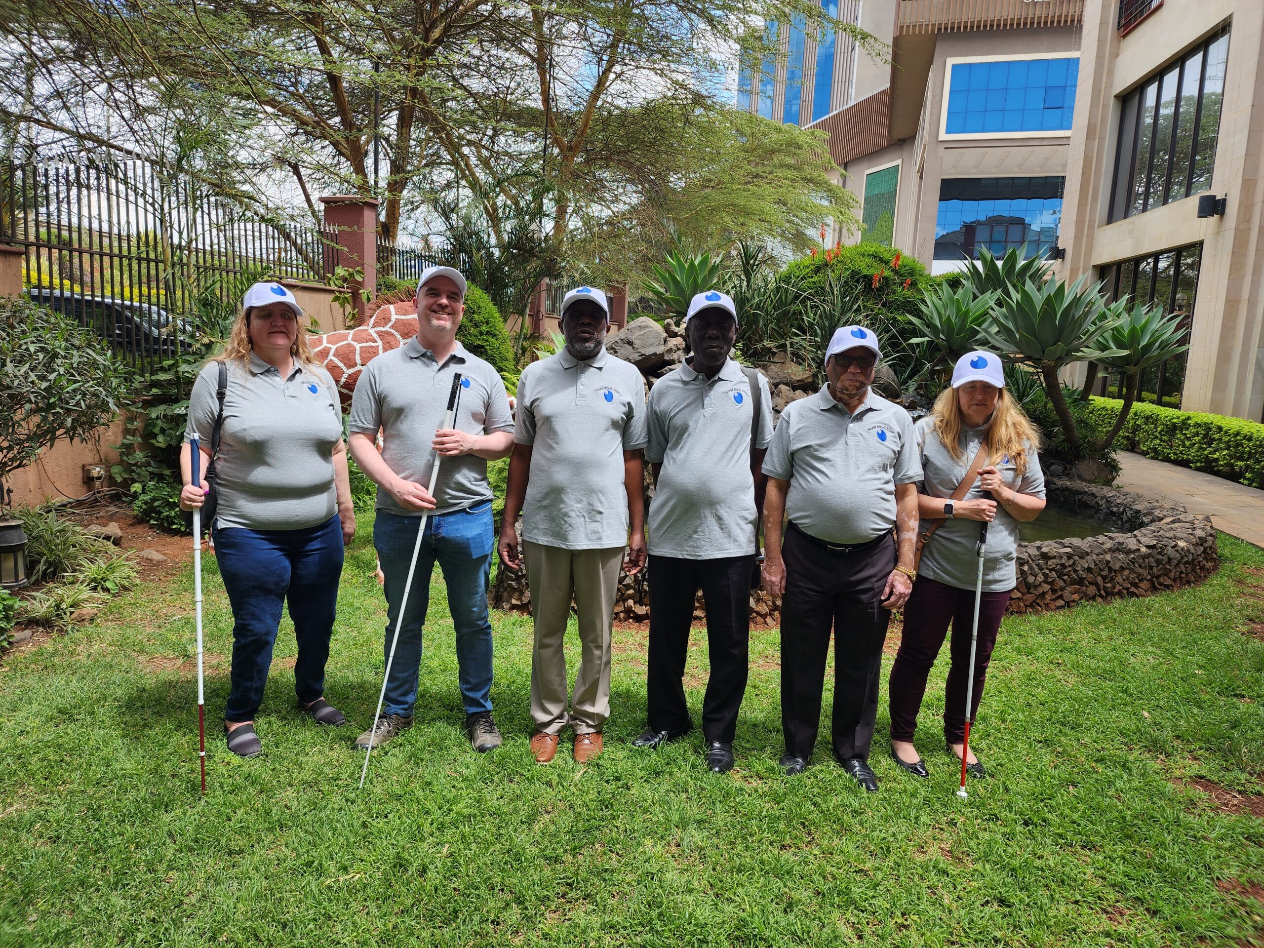 World Blind Union Officers in Nairobi 2022